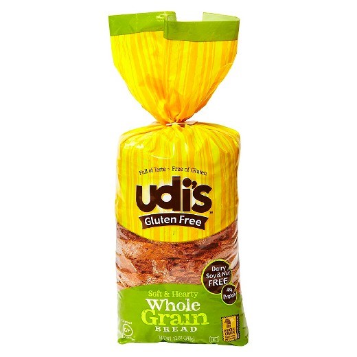 गेहूँ Free Udi's Gluten Free Whole Grain Bread