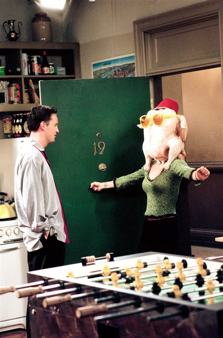 barátok, Matthew Perry, Courteney Cox, 'The One With The Thanksgiving Flashbacks