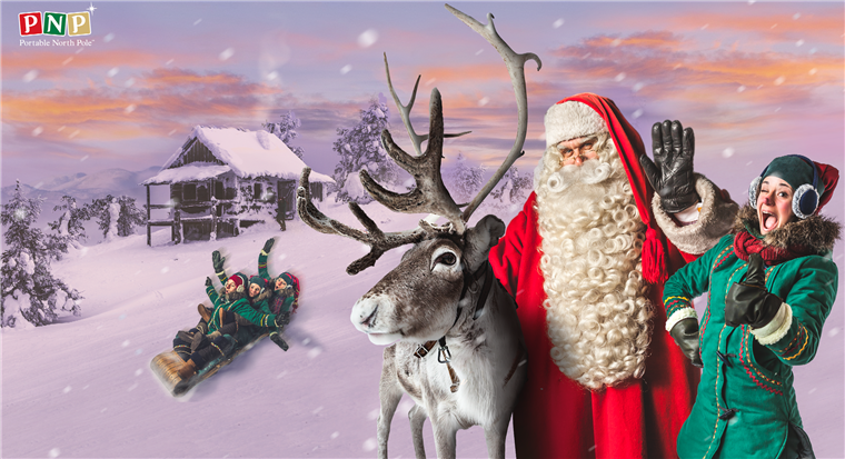 S the Portable North Pole (PNP) app, parents can send their kids personalized videos from Santa.