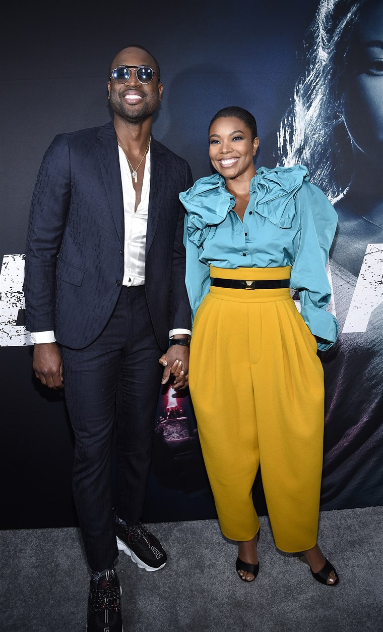 ड्वेन Wade and Gabrielle Union 