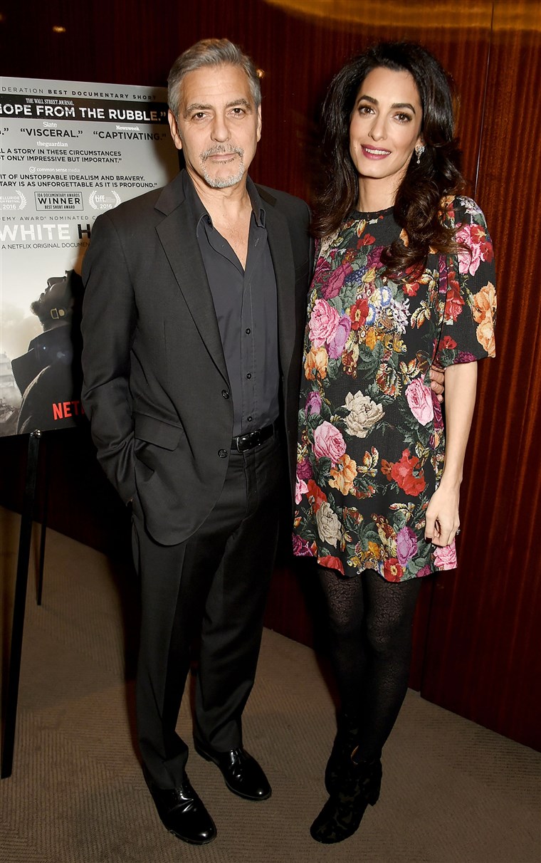 ג 'ורג' and Amal Clooney