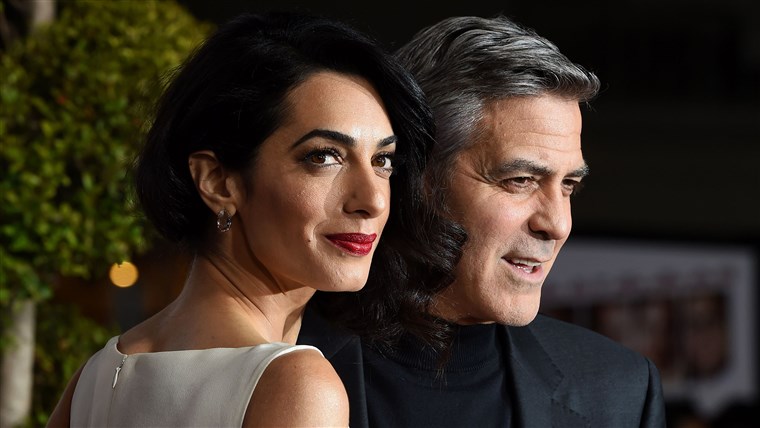 ג 'ורג' and Amal Clooney