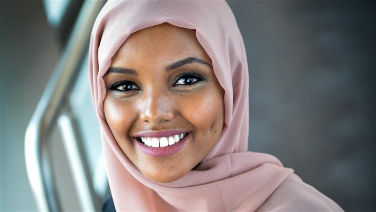 חלימה Aden Competes in Hijab at Miss Minnesota USA Pageant