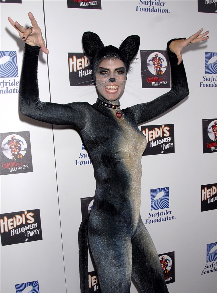 היידי Klum Halloween Party 2007