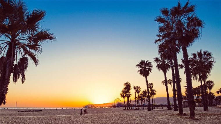 श्रेष्ठ US beaches: Santa Monica Beach