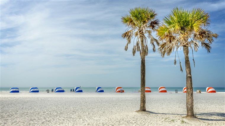 श्रेष्ठ US beaches: Clearwater Beach, Florida