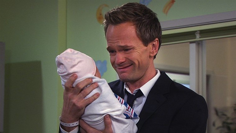 Barney Stinson (Neil Patrick Harris) meets his daughter in the 