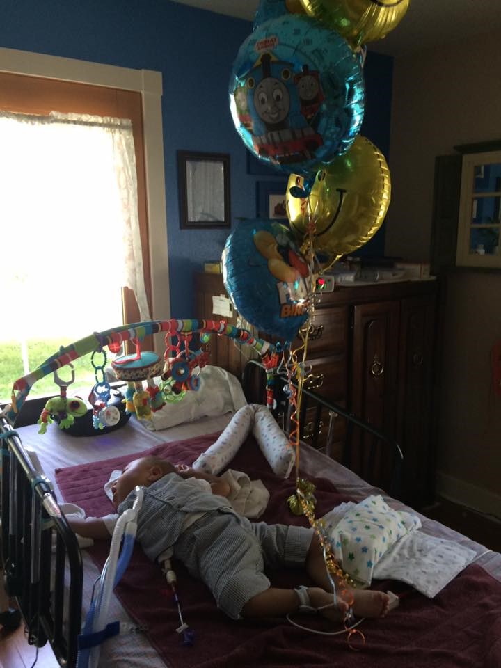 Charlie, who has been with the Salchert family since he was an infant, was not expected to live past two years old due to his life-limiting diagnosis. Charlie celebrated his second birthday - an amazing milestone - in June 2016, surrounded by family and friends.
