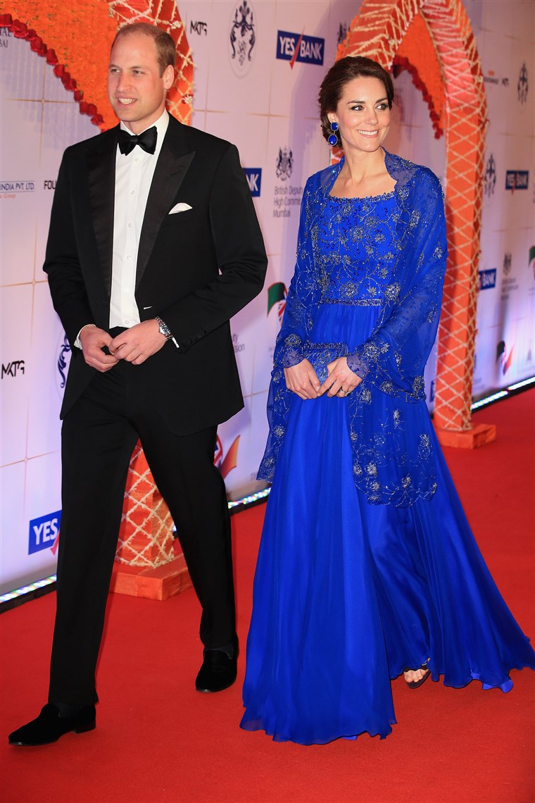תמונה: The Duke & Duchess Of Cambridge Visit India & Bhutan - Day 1