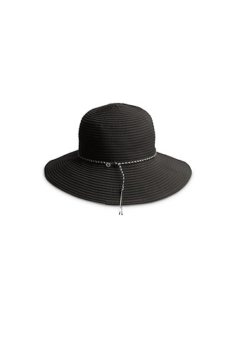 א broad-brimmed hat will help protect your scalp from the sun