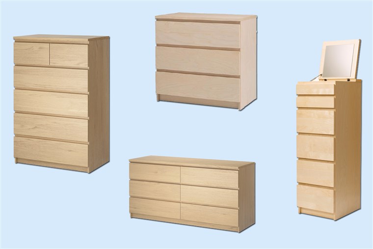 आइकिया Reannounces Recall of MALM and Other Models of Chests and Dressers