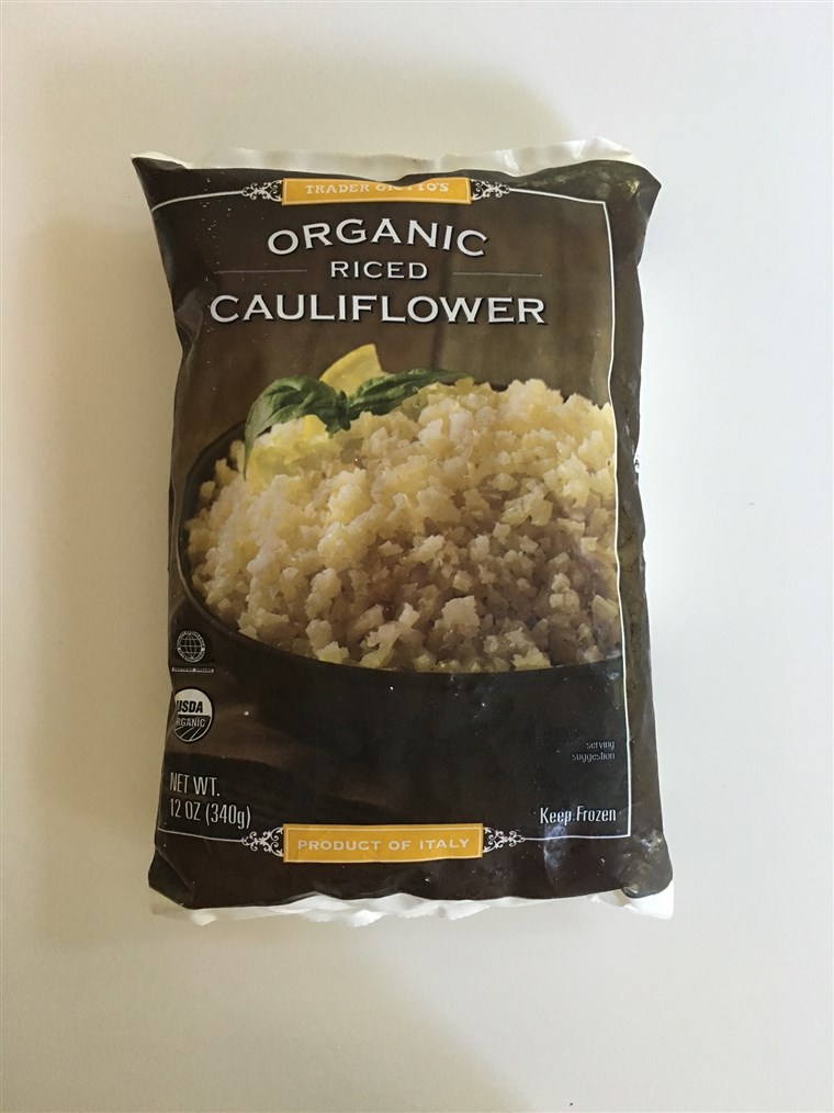 סוחר Joe's frozen cauliflower rice