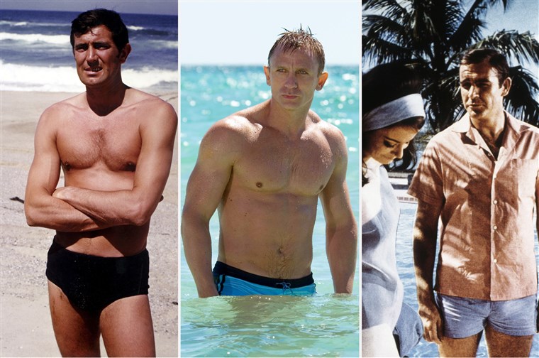James Bond bathing suits