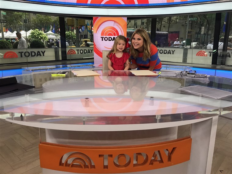 Mila envisions herself as a future TODAY anchor.