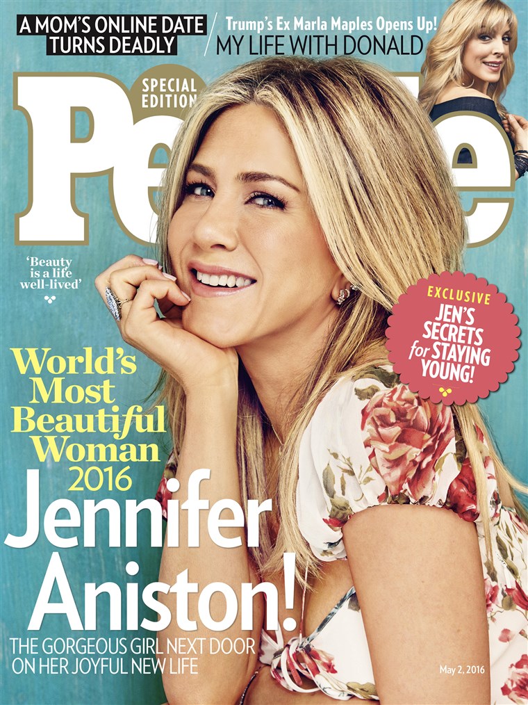 जेनिफर Aniston is on the cover of People's World's Most Beautiful Issue