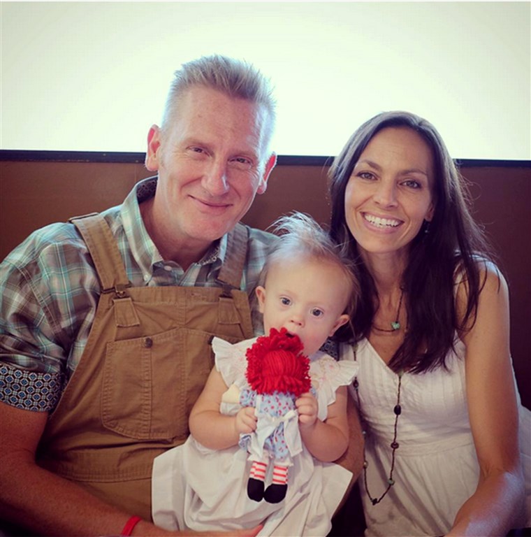 Joey Feek with daughter Indiana