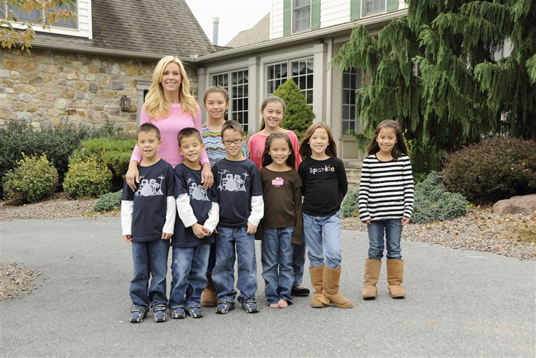 Kate Gosselin sent her kids off to school