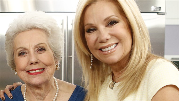 Kathie Lee Gifford and her mother, Joan Epstein, who passed away earlier this week.