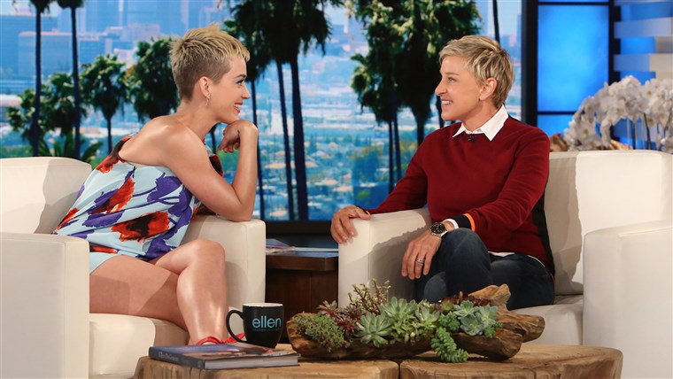 קייטי Perry and Ellen DeGeneres
