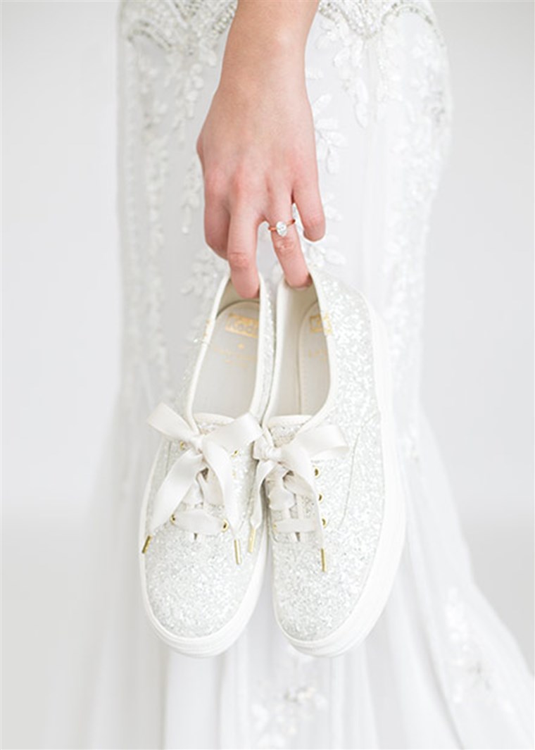 קדם Kate Spade wedding shoe collection photo