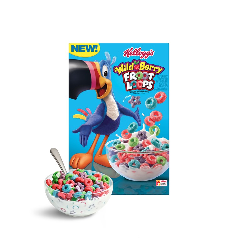 जंगली berry is Froot Loops' first new flavor in 10 years.