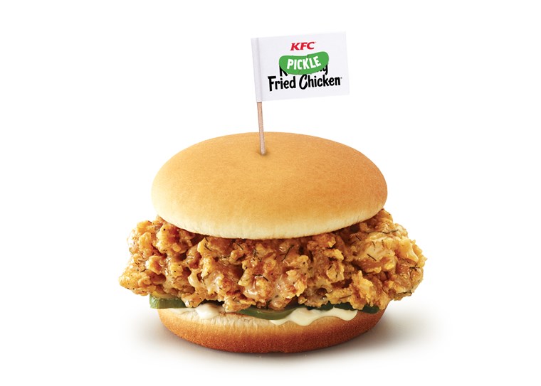 केएफसी's Pickle Fried Chicken Sandwich