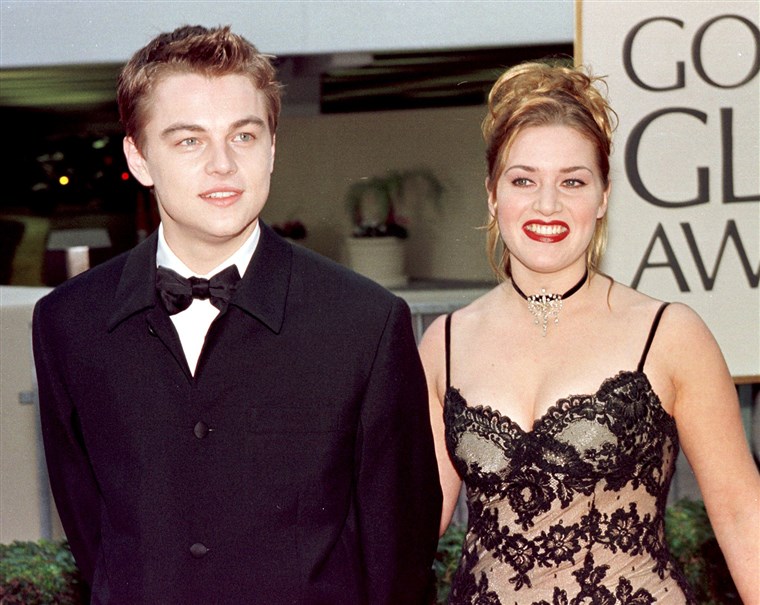 לאונרדו DiCaprio and Kate Winslet 