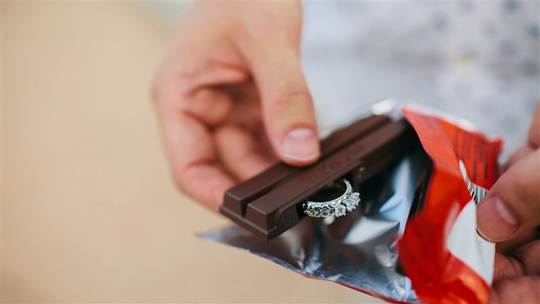 आदमी proposed with Kit Kat