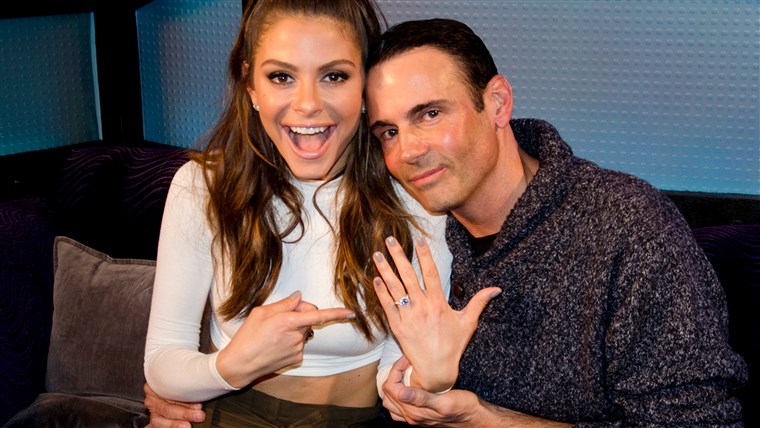 Marija Menounos, got engaged to long-time boyfriend Keven Undergaro, who popped the question while they appeared on Howard Stern's SiriusXM radio show on March 9, 2016.