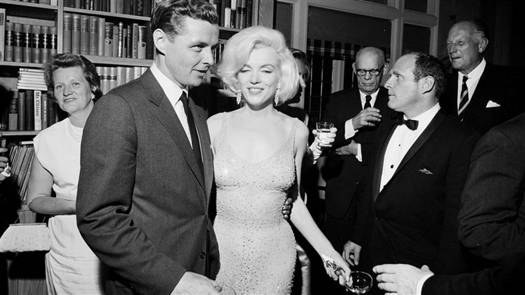 Marilyn Monroe dress for birthday tribute to President John F. Kennedy