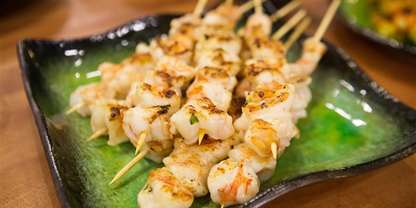 גריל Shrimp with Yuzu Butter