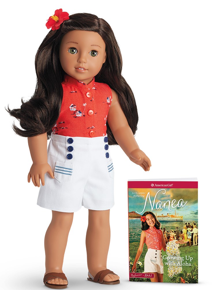 američki Girl's latest doll, Nanea, was released in stores and online on August 21, 2017.