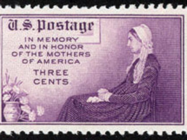 komemorativan Mother's Day stamp