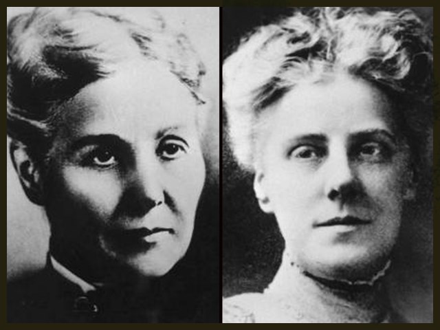 ऐन Reeves Jarvis, left; and her devoted daughter, Anna Jarvis, right.