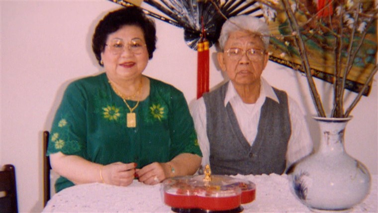 פריסילה Chan's grandparents