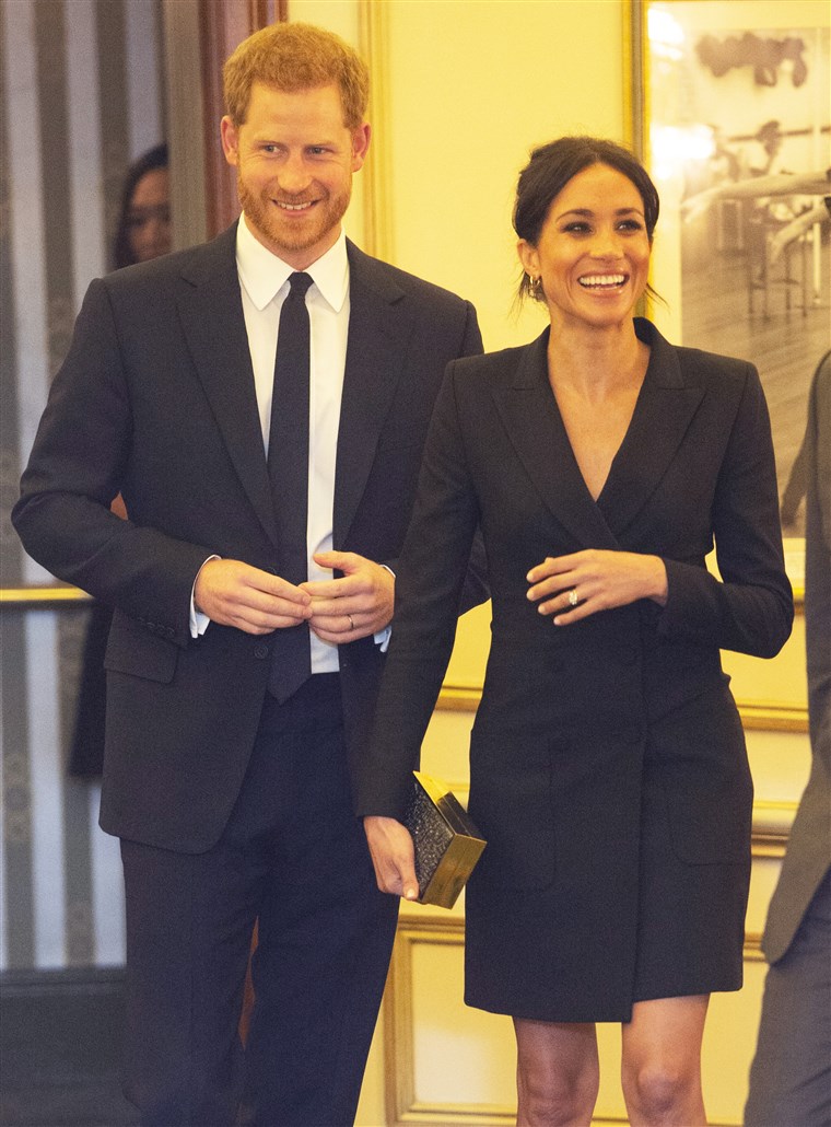 A Duke & Duchess Of Sussex Attend A Gala Performance Of 