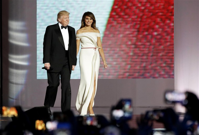 Melania Trump inauguration dress