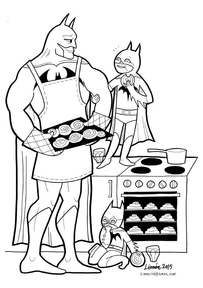 svet sweet pastries, Batman!