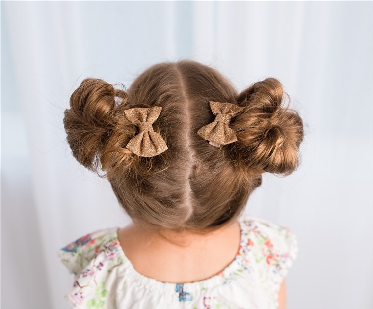 מבולגן pigtails hairstyle for kids