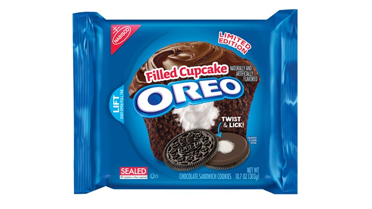 Oreo debuts Filled Cupcake Oreos