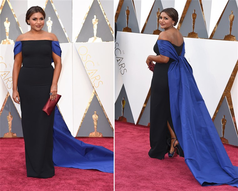 मिंडी Kaling: Oscars 2016 red carpet best dressed