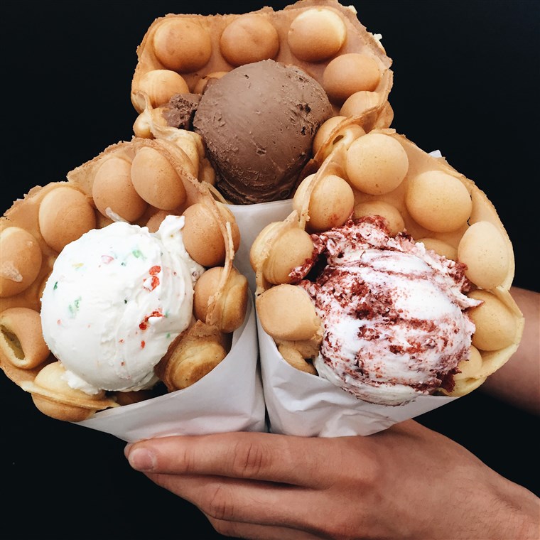קדרה Ice Cream Puffle Cone