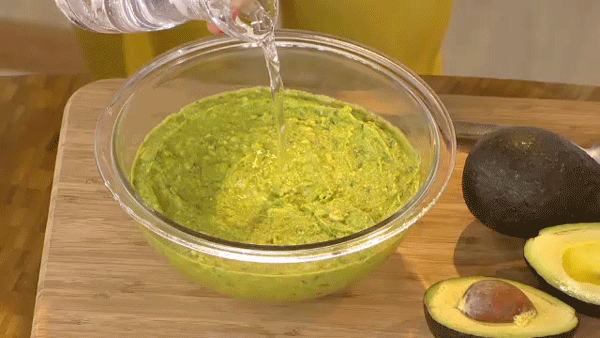 रखना guacamole green