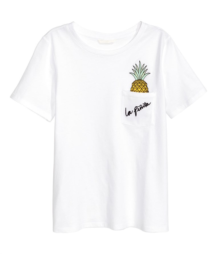 H & M pineapple shirt