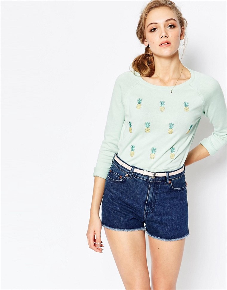 אסוס pineapple sweater