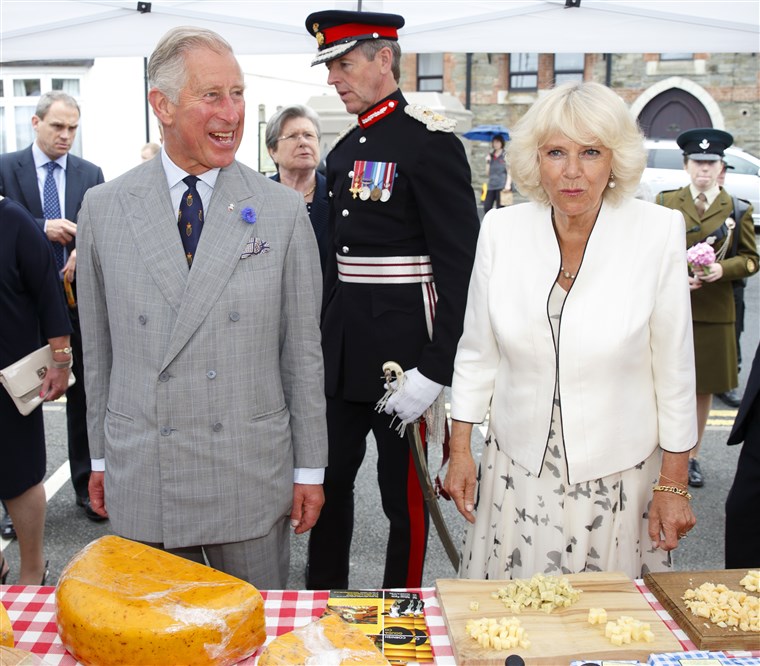 A Duke and Duchess Of Cornwall - Looe visit