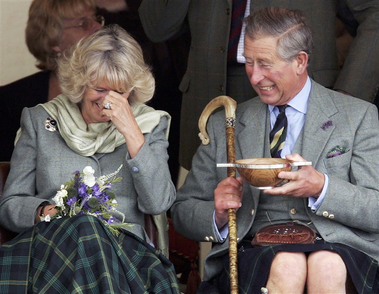 Herceg Charles, the Prince of Wales, and his wife Camilla