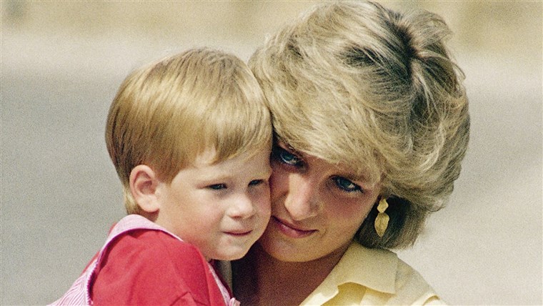 Princeza Diana with Prince Harry
