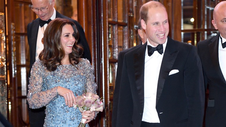 A Duke & Duchess Of Cambridge Attend The Royal Variety Performance