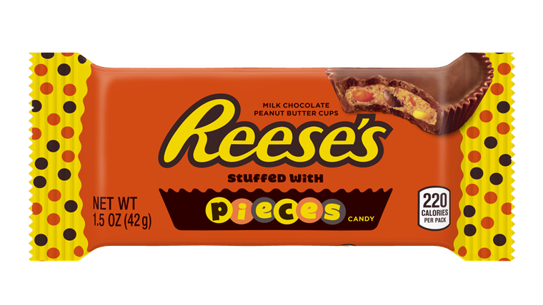 नया Reese's Pieces Peanut Butter Cup, launching July 2016